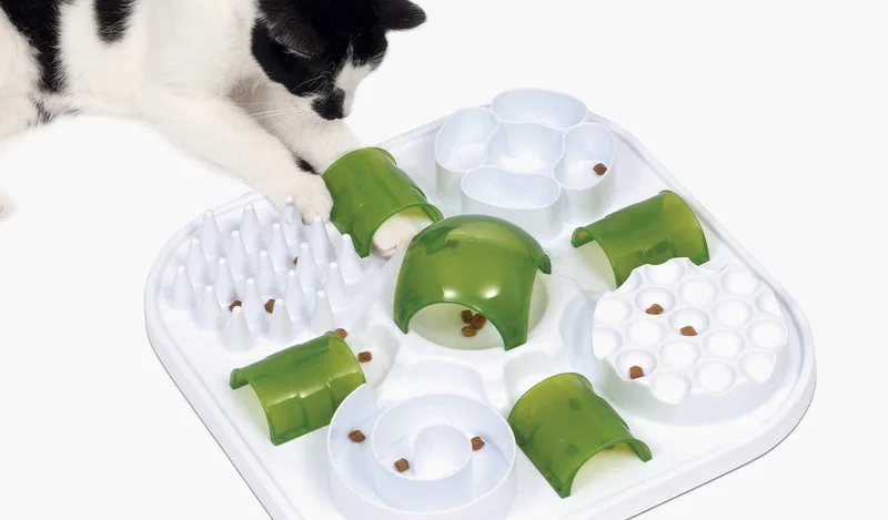 Speelgoed Voor Dieren - Kat - Ca Play Snoepjespuzzel 40x40x9cm - 1st fra Catit i Hvid – produktbillede 1 af 4