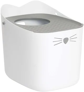 Top Entry Kattenbak – moderne bovenlader kattenbak met anti-tracking deksel en naadloos ontwerp – 52×41×47,5 cm de Catit – photo produit 1 sur 6