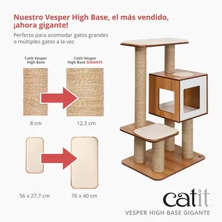 Vesper High Base Gigante Krabpaal by Catit – product photo 2 of 6