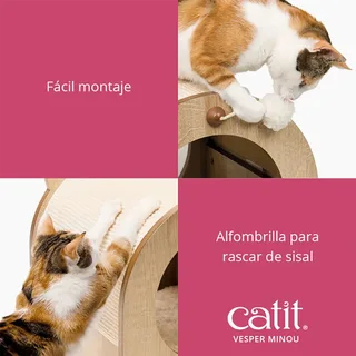 Vesper Minou Klösmöbel Och Gömställe von Catit – Produktfoto 3 von 5
