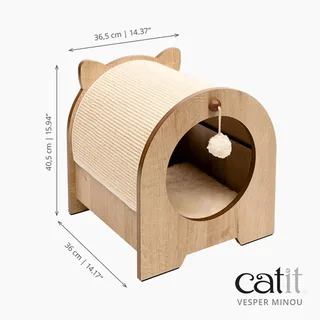 Vesper Minou Klösmöbel Och Gömställe von Catit – Produktfoto 5 von 5