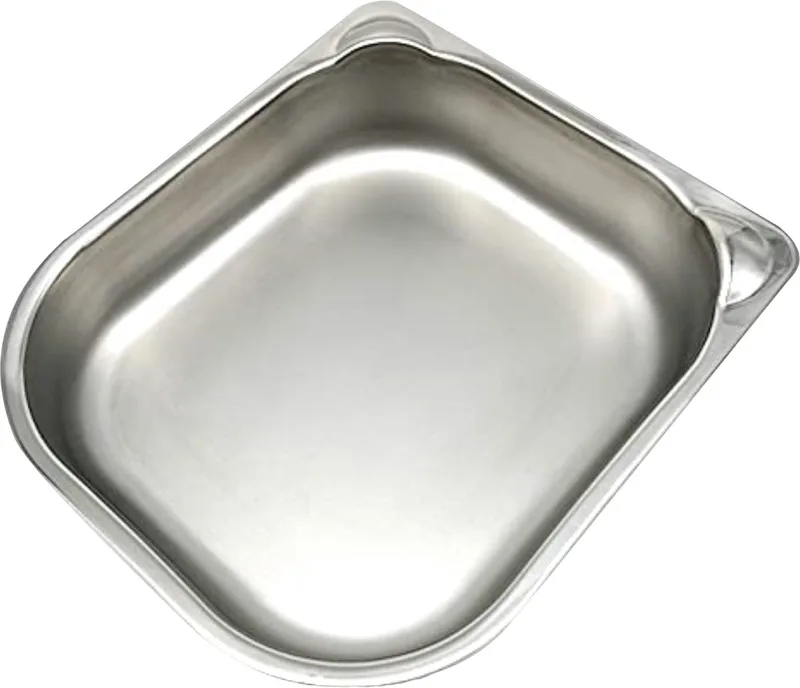 Cat Mate/Closer Pets 402E - Roestvrijstalen bakinzetstukken x 2 voor automatische voerbakken voor één of twee maaltijden von Catmate in Silber – Produktfoto