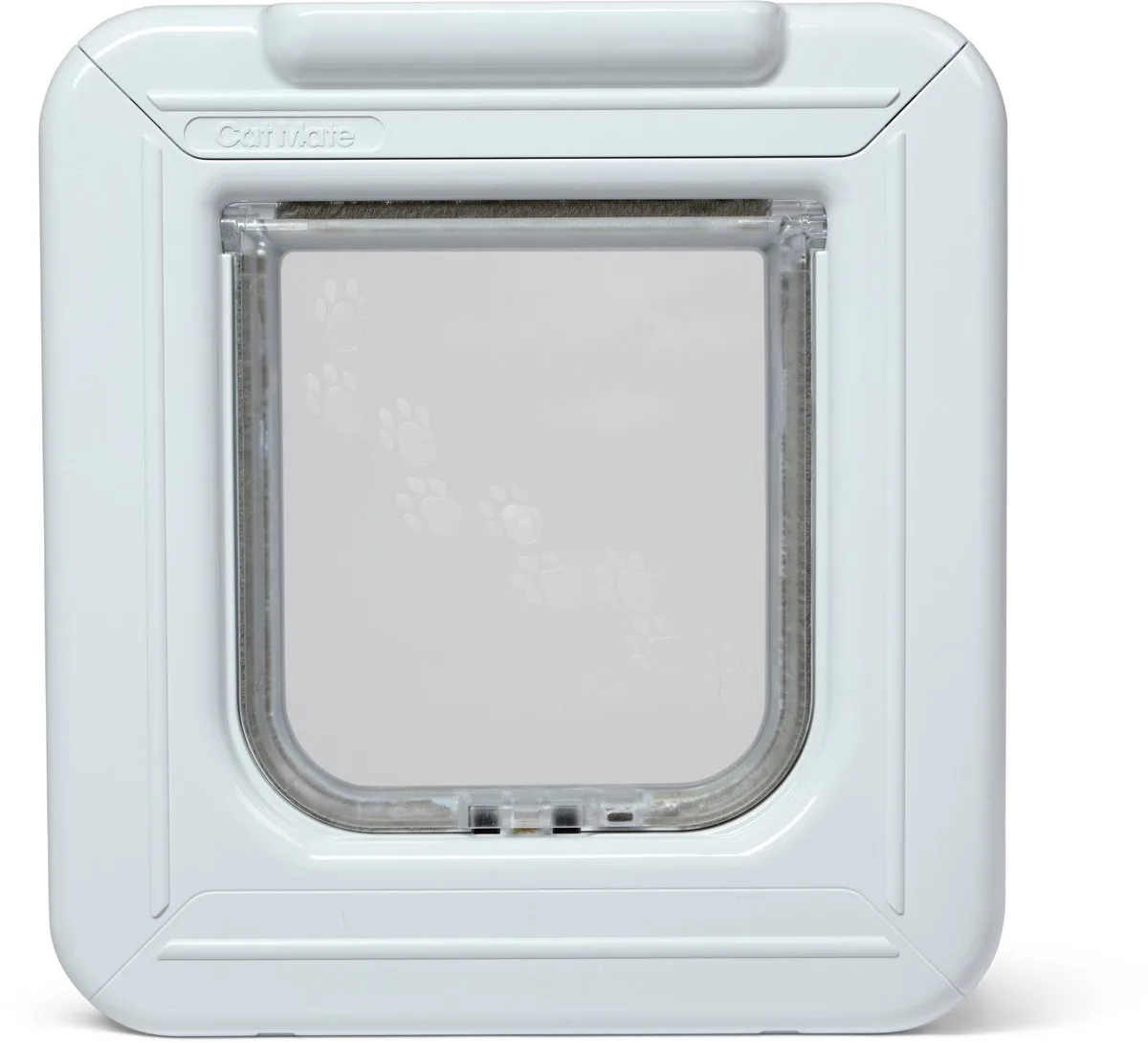 Elite I.D. Disc Kattenluik met Timerbediening 26,5 cm x 24,8 cm — 305W by Catmate in White – product photo