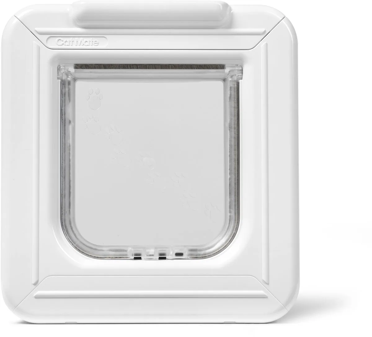 Elite Microchip Kattenluik met Timerbediening 26.5cm x 24.8cm - 355W fra Catmate i Hvid – produktbillede