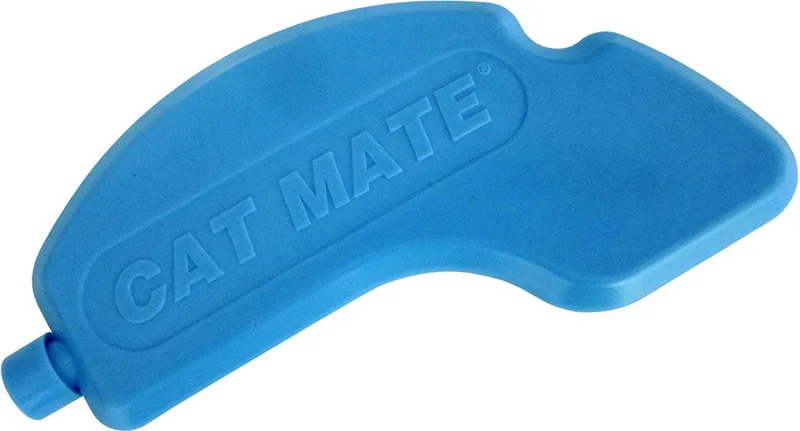en Closer Pets 945 vervangende ijspak (ken): Cat Mate en Closer Pets Automatische voerbak voor 5 maaltijden de Catmate en Bleu – photo produit
