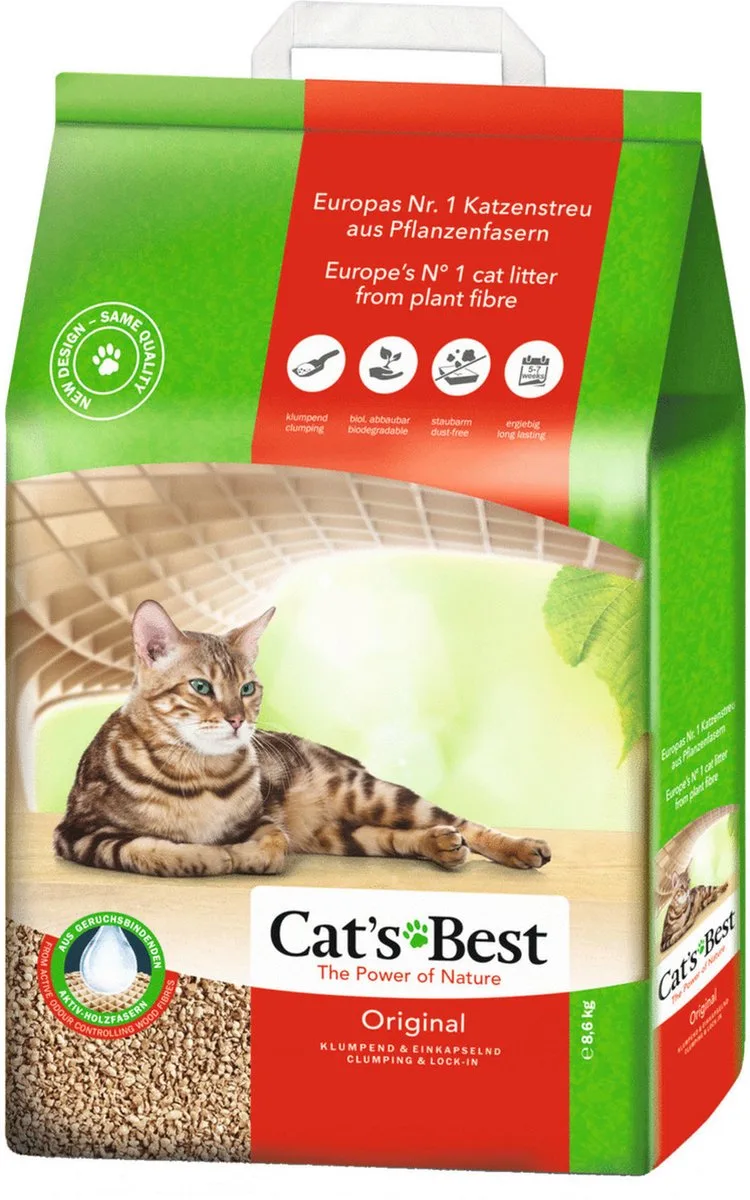 Kattenbakvulling - 20L från Cat's Best – produktbild
