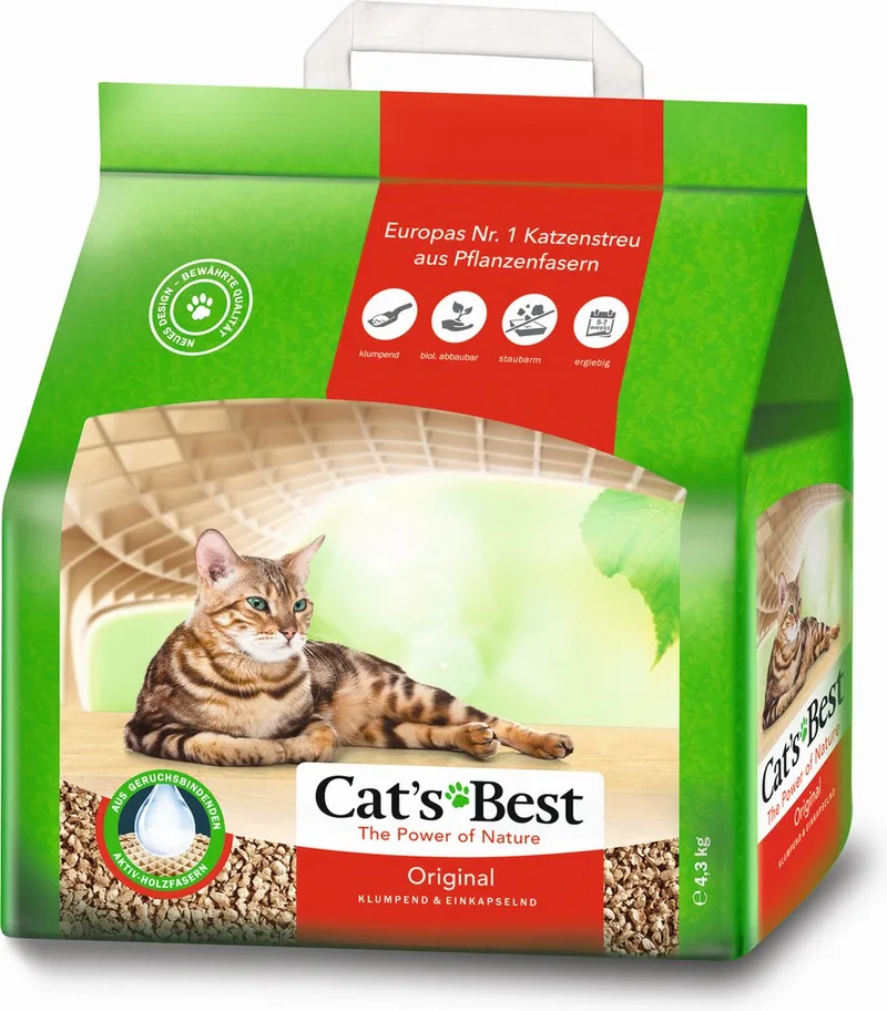 Oko Plus Korrels - Kattenbakvulling - 10 l von Cat's Best – Produktfoto