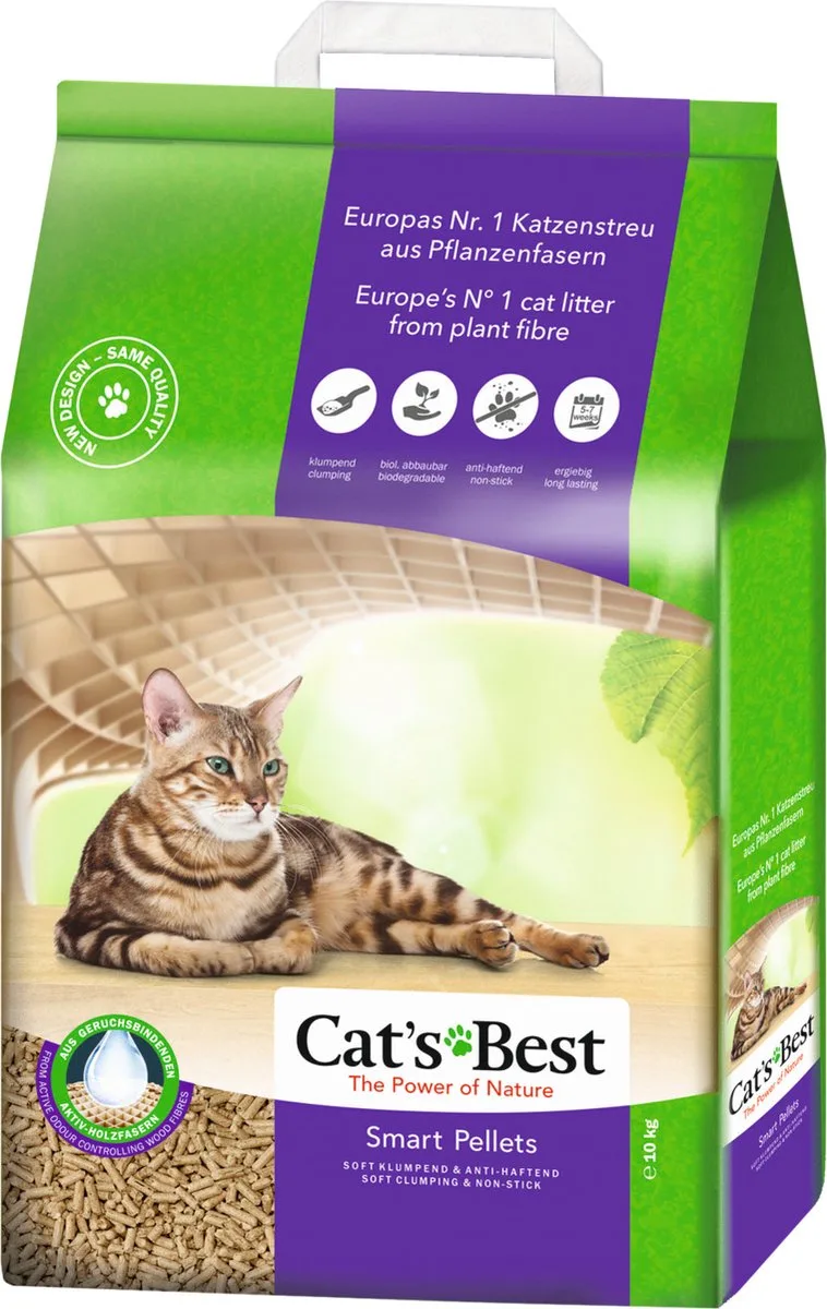 Smart Pellet - Kattenbakvulling - 10 kg från Cat's Best – produktbild