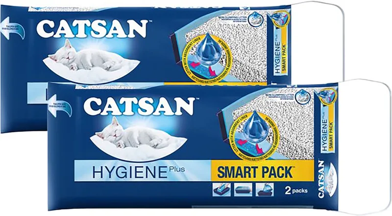 2 x Catsan Smart Pack Kattenbakvulling by Catsan – product photo