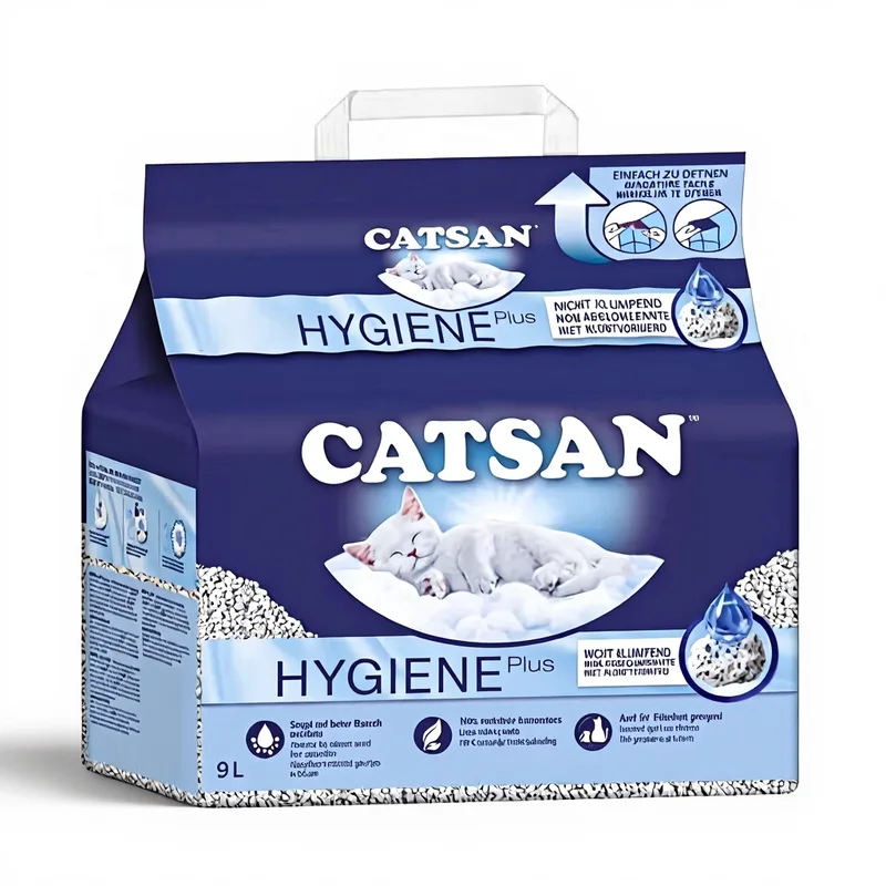 Hygiene+ nicht klumpende Katzenstreu 9 L von Catsan – Produktfoto