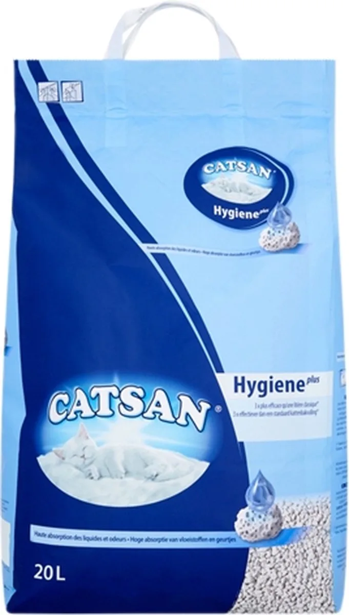 Hygiene Plus Kattenbakvulling - 20 liter von Catsan – Produktfoto