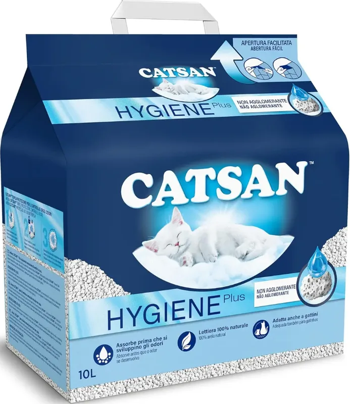Hygiène Plus Litière pour Chat 10L de Catsan – photo produit
