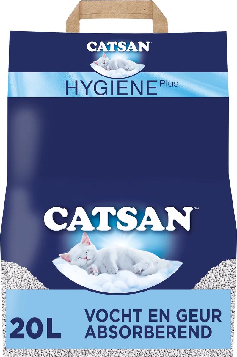 Kattenbakvulling - Hygiene Plus Geurabsorberend - 20 L de Catsan – photo produit