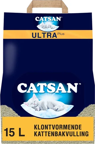 Kattenbakvulling - Klontvormend Ultra - Zak - 15L by Catsan – product photo 1 of 5