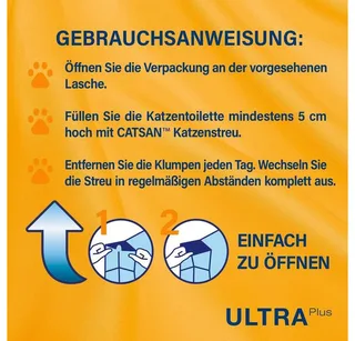 Kattenbakvulling - Klontvormend Ultra - Zak - 15L by Catsan – product photo 5 of 5
