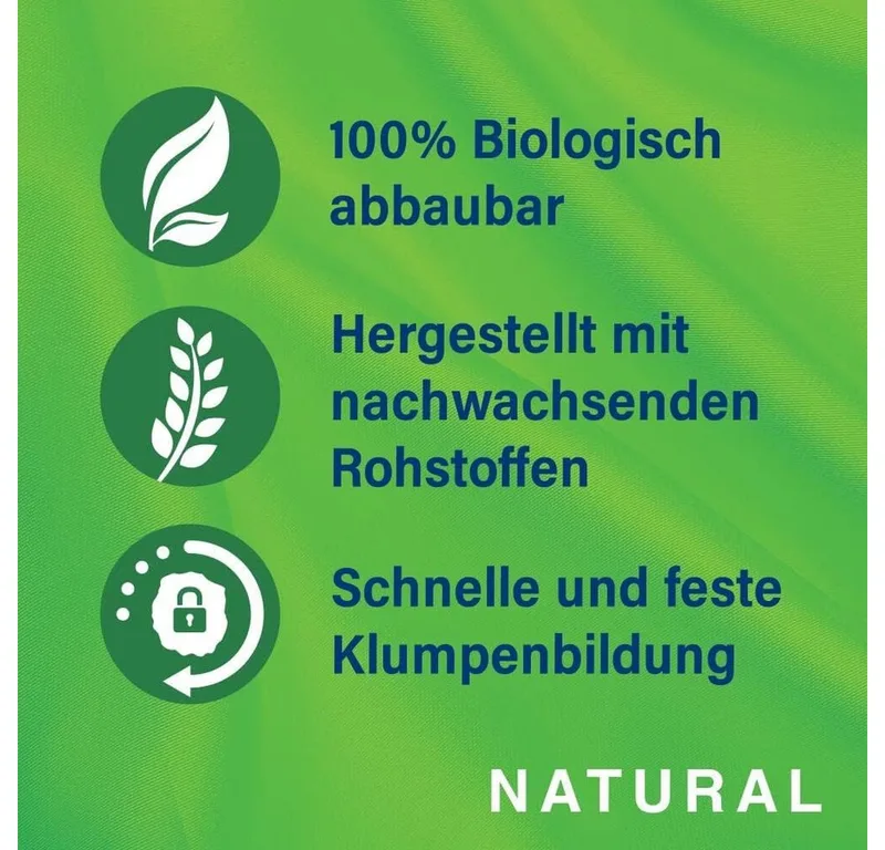Kattenbakvulling - Natural Klontvormend - 8 L von Catsan – Produktfoto 4 von 4