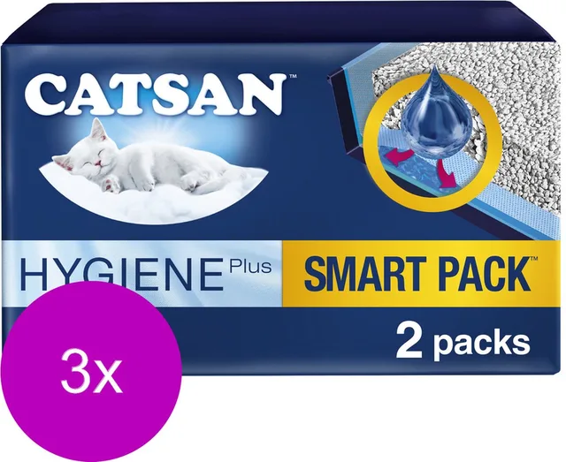 Smart Pack - Kattenbakvulling - 3 x 8 l