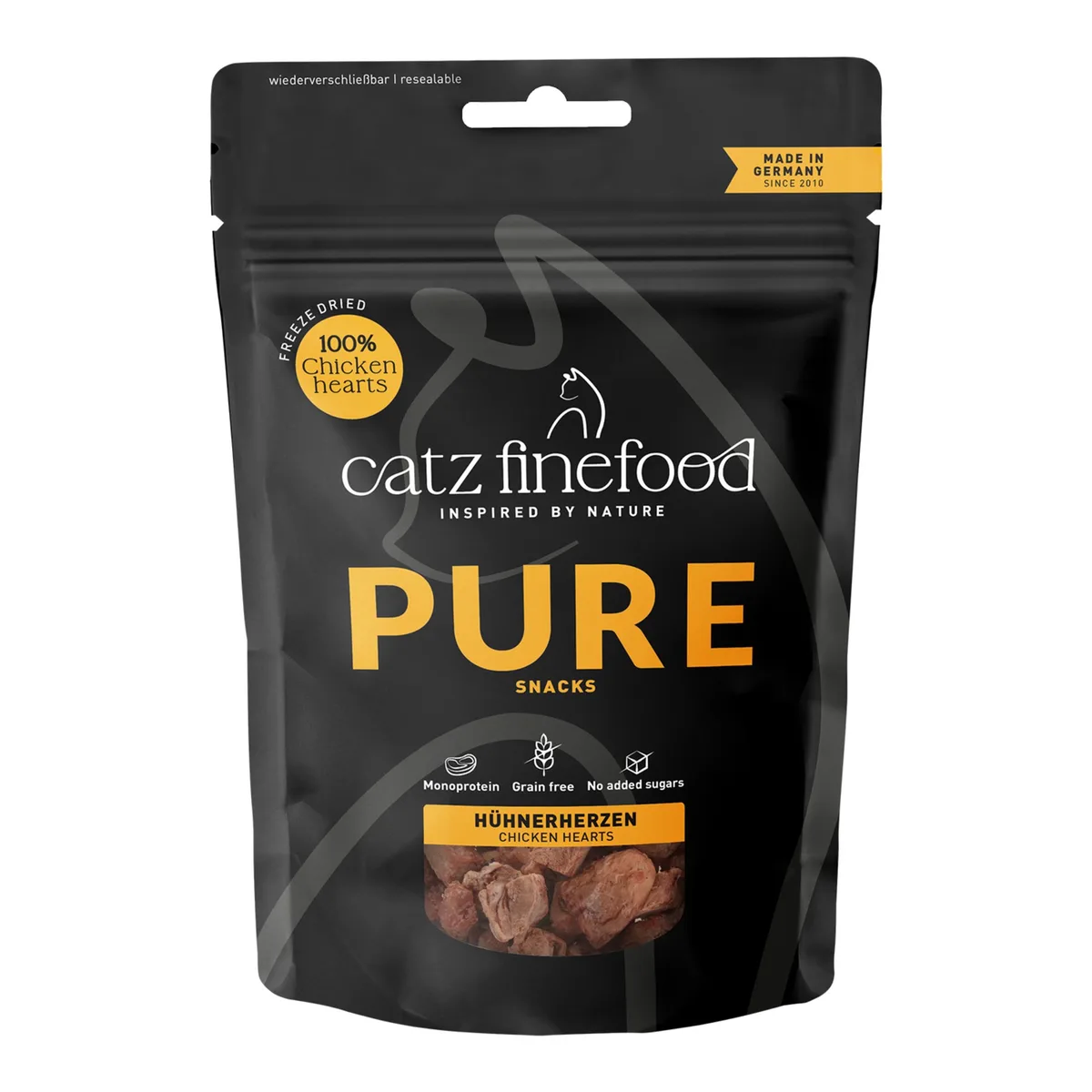 3x35g Purrrrly Kippenharten catz finefood Kattensnacks by Catz Finefood – product photo