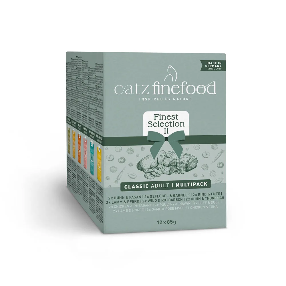 60x85g catz finefood Mixpakket 2 nat kattenvoer by Catz Finefood – product photo
