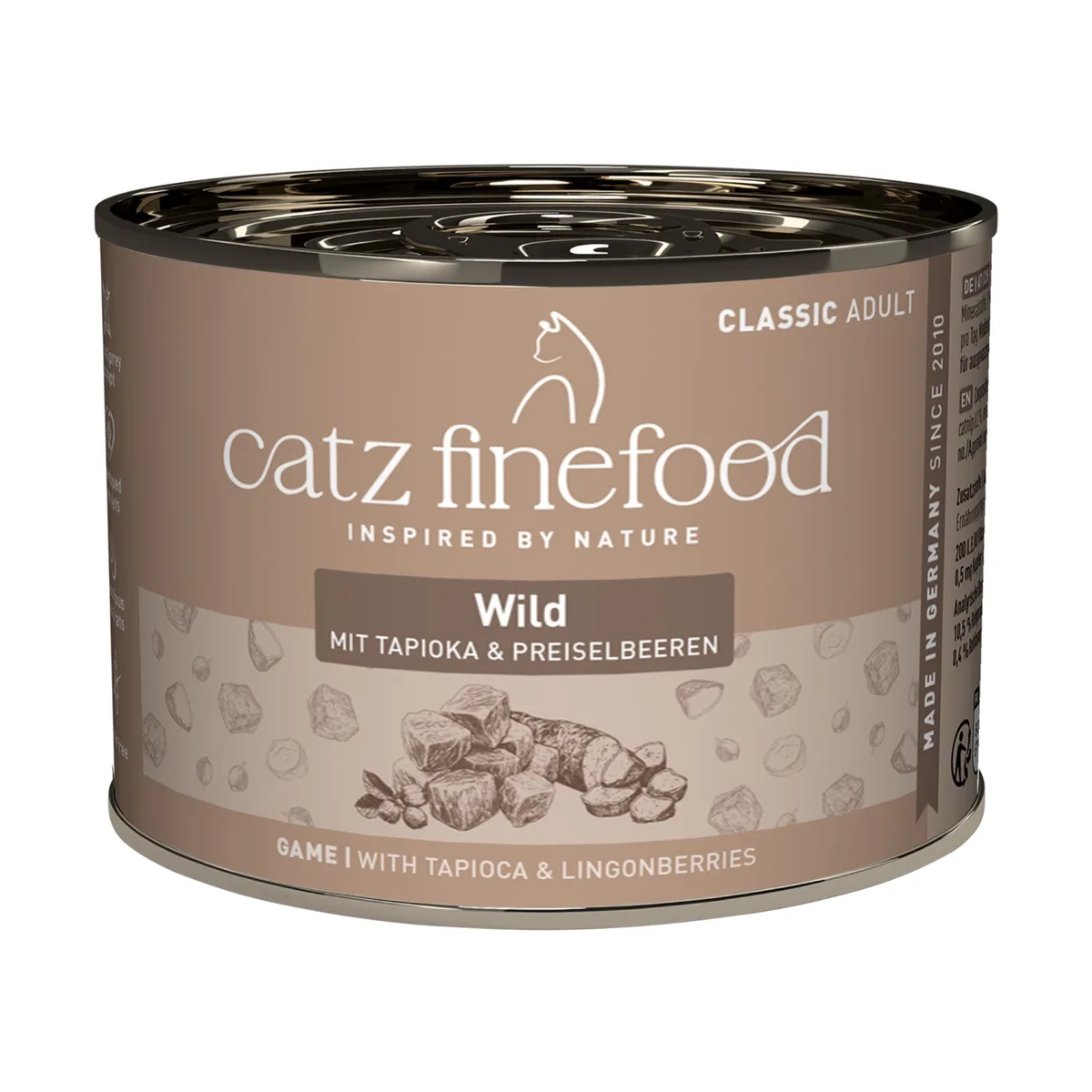 6x200g Blik Wild catz finefood Kattenvoer by Catz Finefood – product photo