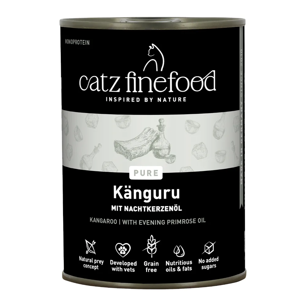 6x400g Purrrr blik kangoeroe catz finefood kattenvoer nat by Catz Finefood – product photo