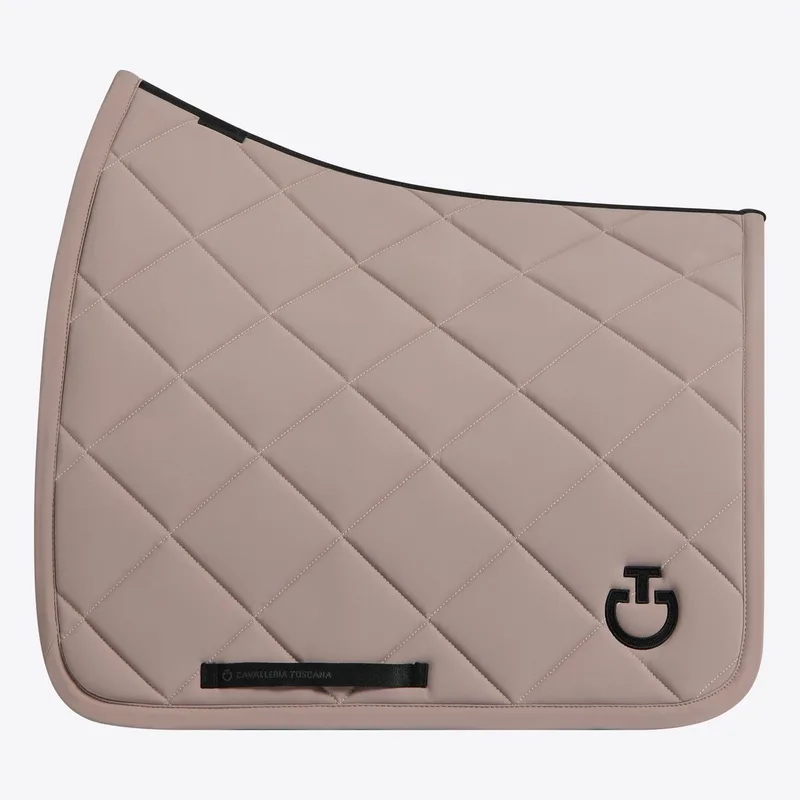 Diamond Quilted Jersey Zadeldek Full by Cavalleria Toscana in Cipria – product photo