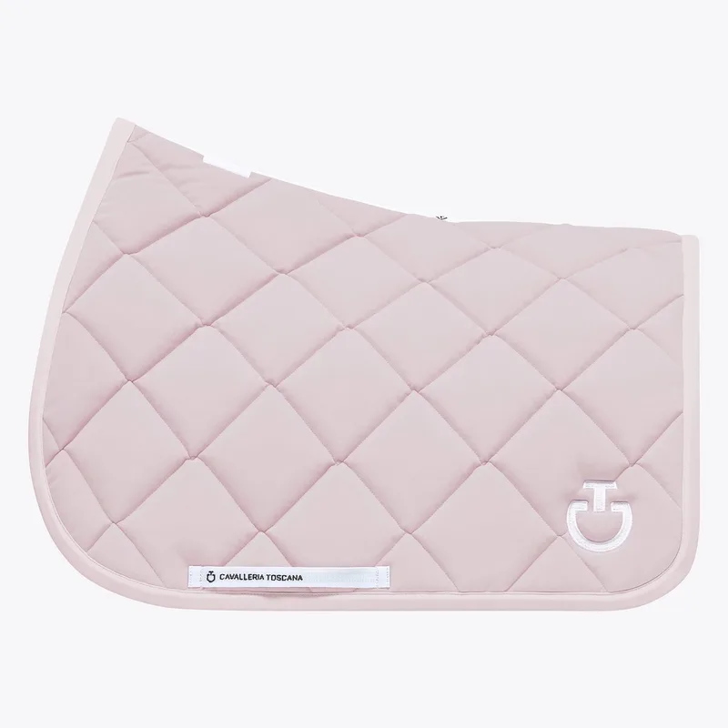 Diamond Quilted Jersey Zadeldek Full by Cavalleria Toscana in Violet Ice – product photo