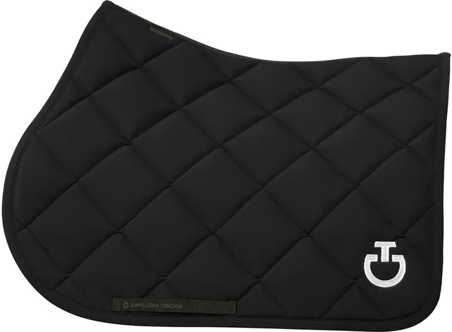 Diamond Quilted Jersey Zadeldek Jumping Full