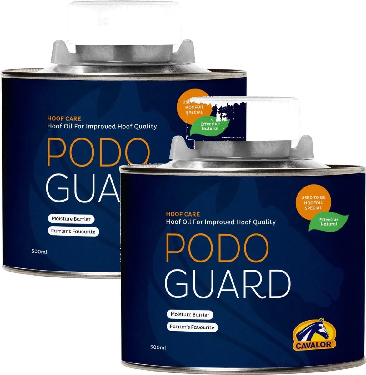 Podoguard Hoef Oil Special - Paardenverzorging - 2 x 500 ml van Cavalor – productfoto