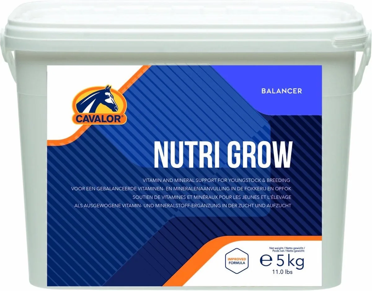Progrow Dracht&Groei Mineralen - Voedingssupplement - 20 kg van Cavalor – productfoto