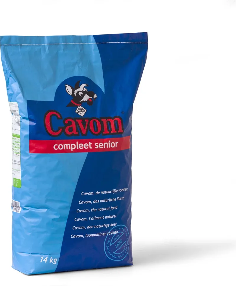Compleet Hondenvoer Droog Senior - 14 kg de Cavom – photo produit