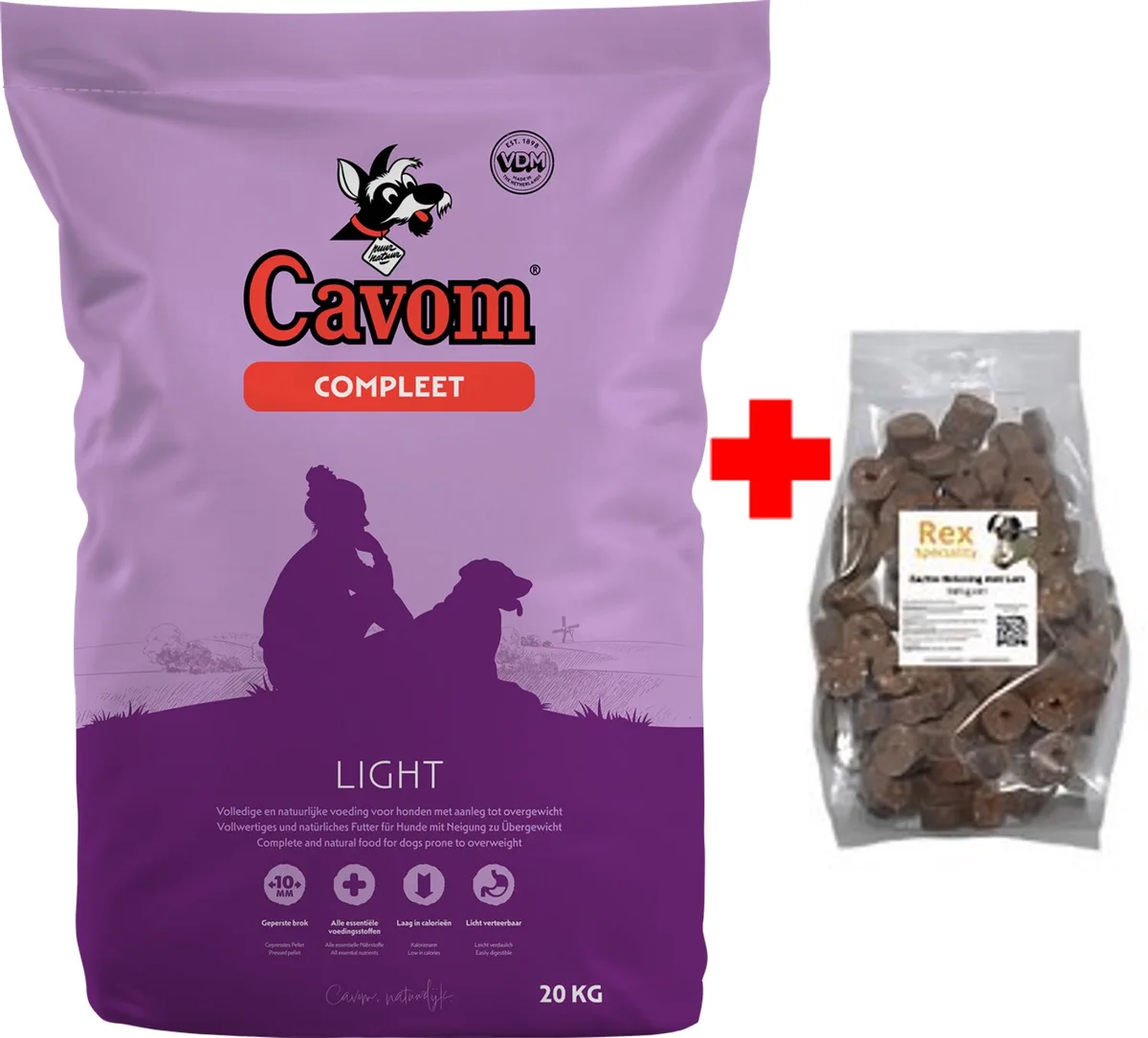 compleet Light + Rex Zachte Beloning Rund van Cavom – productfoto