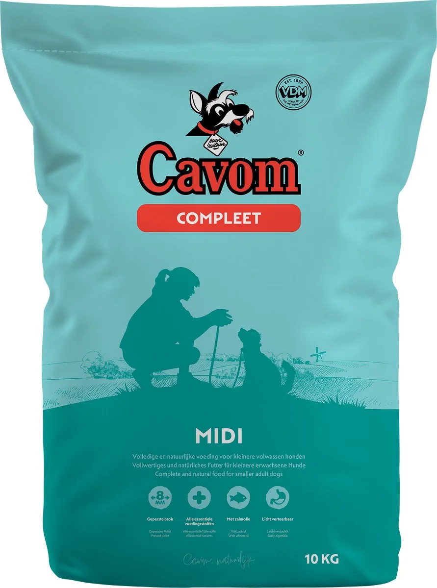 compleet Midi - geperste brokken - 10kg by Cavom – product photo