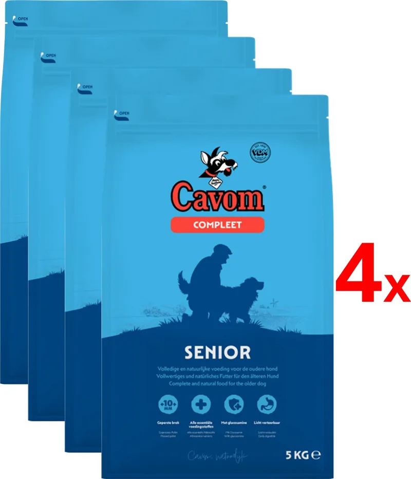 Compleet - Senior - Hondenvoer - 5kg van Cavom – productfoto