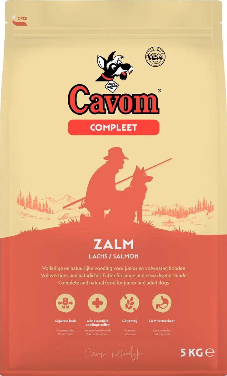 compleet Zalm - geperste brokken - 5kg by Cavom – product photo