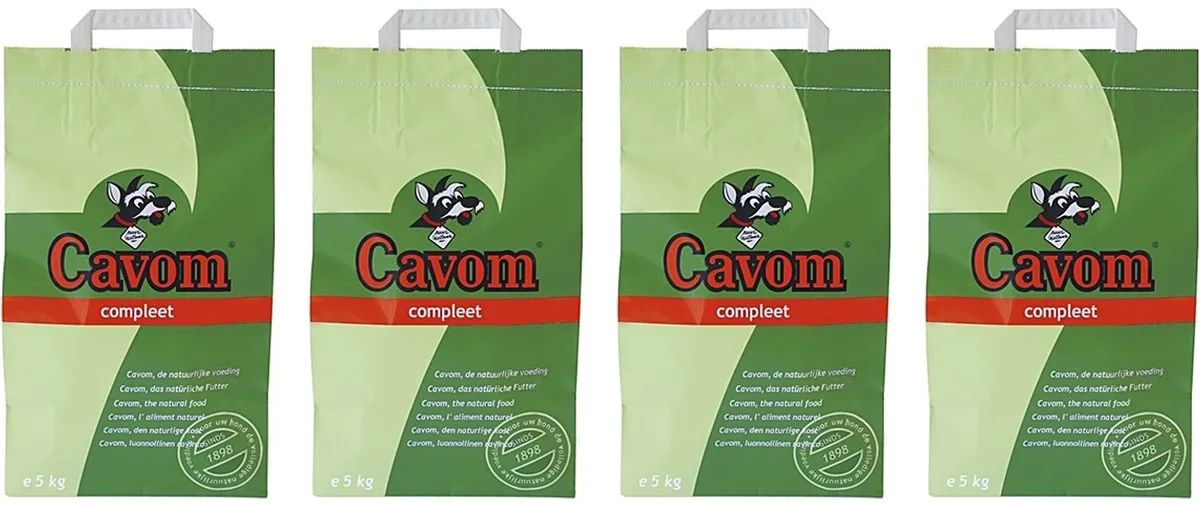 Hondenvoer - Compleet 5kg - 4 stuks - Multipack de Cavom – photo produit