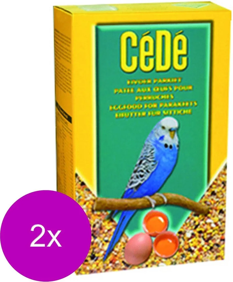Eivoer grasparkiet - 2 St à 1 kg - Vogelvoer van Cede – productfoto