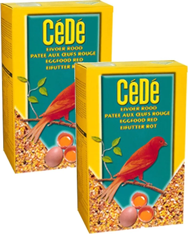 Eivoer Rood - 2 St à 1 kg - Vogelvoer by Cede – product photo