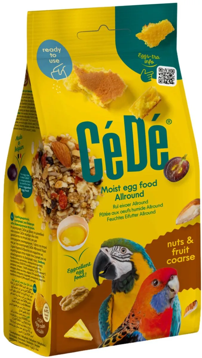 Eivoer Rul Allround Noten & Fruit Grof - 5 x 200 gr - Voordeelverpakking de Cede – photo produit