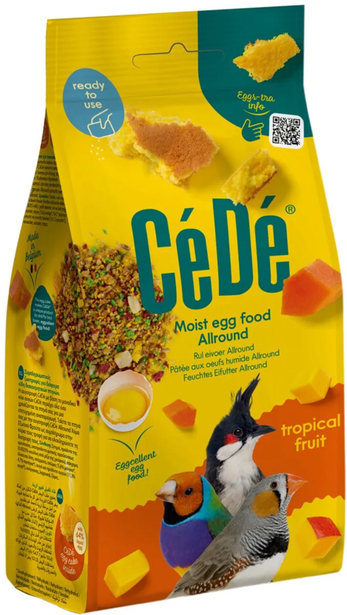 Eivoer Rul Allround Tropisch Fruit - 5 x 200 gr - Voordeelverpakking fra Cede – produktbillede
