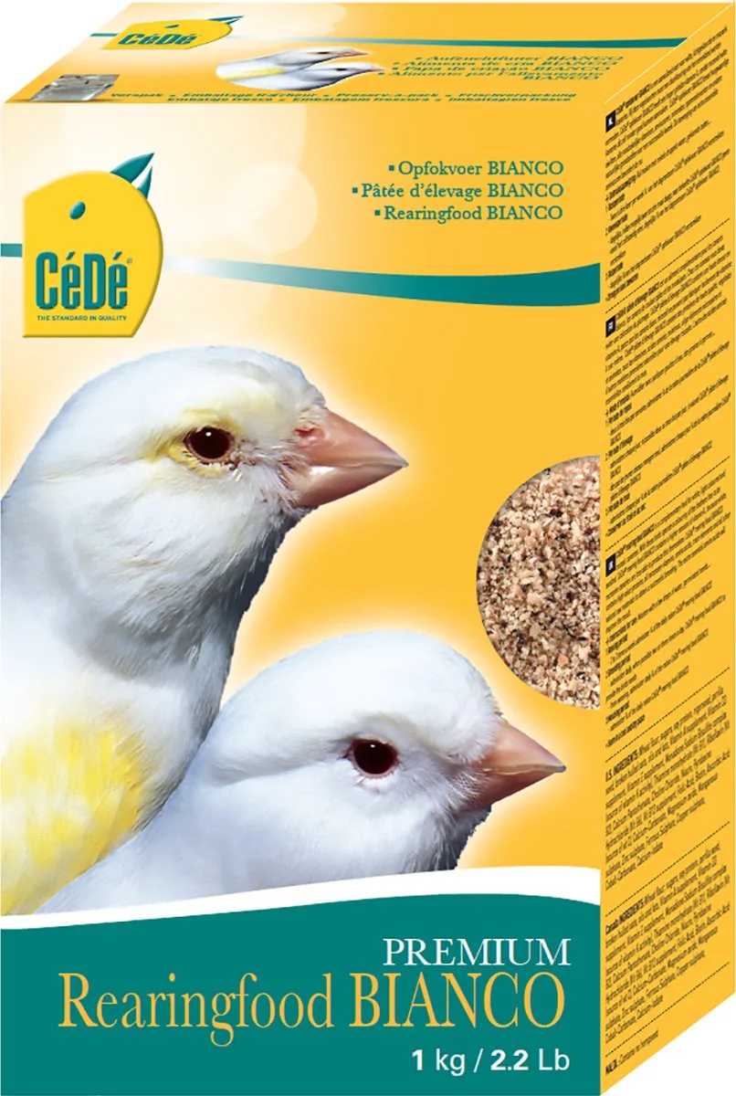 Opfokvoer Bianco 1 kg van Cede – productfoto
