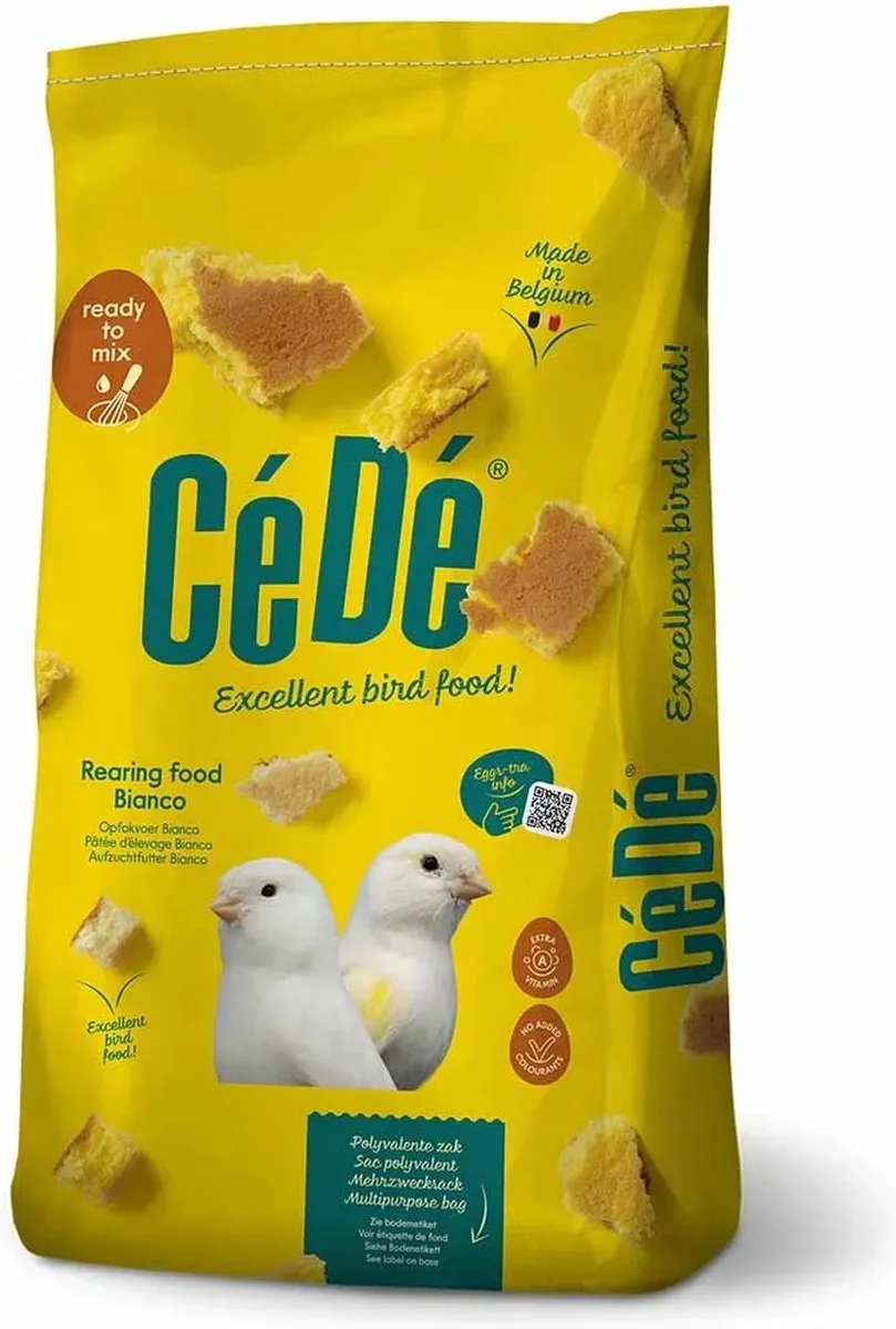 Opfokvoer Bianco 10KG van Cede – productfoto