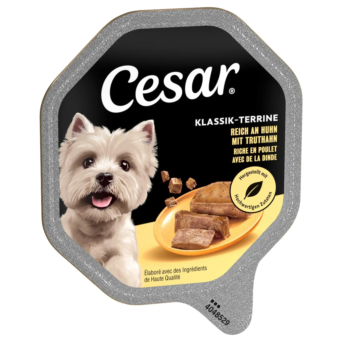 14x150g Klassieker Kip en Kalkoen Cesar Hondenvoer Multipack de Cesar – photo produit
