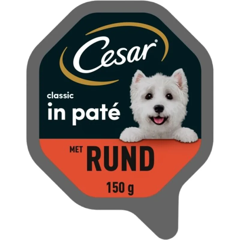 Alu Classic Nat Hondenvoer Rund 150 g van Cesar – productfoto