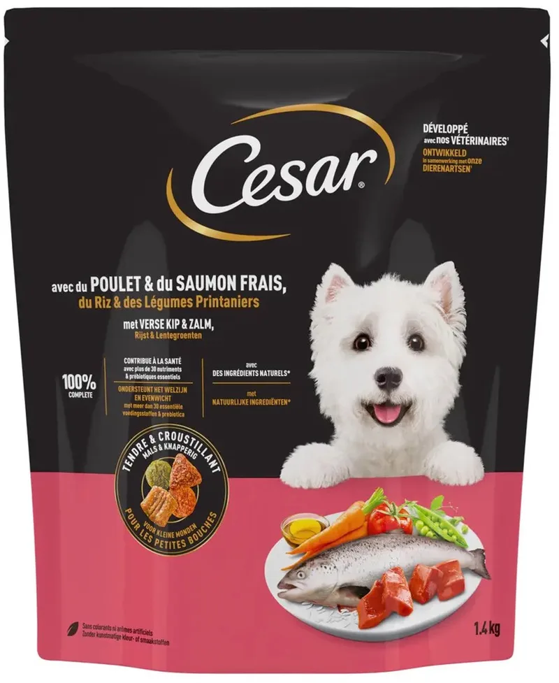 Kip & Zalm - Hondenvoer - 1400g de Cesar – photo produit
