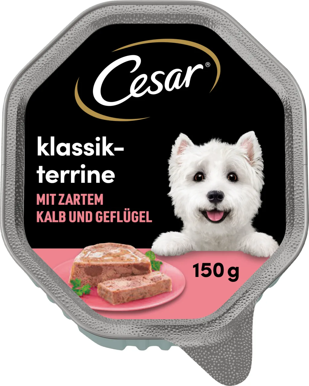 Klassik mit zartem Kalb und Gefluegel - 150 g von Cesar – Produktfoto
