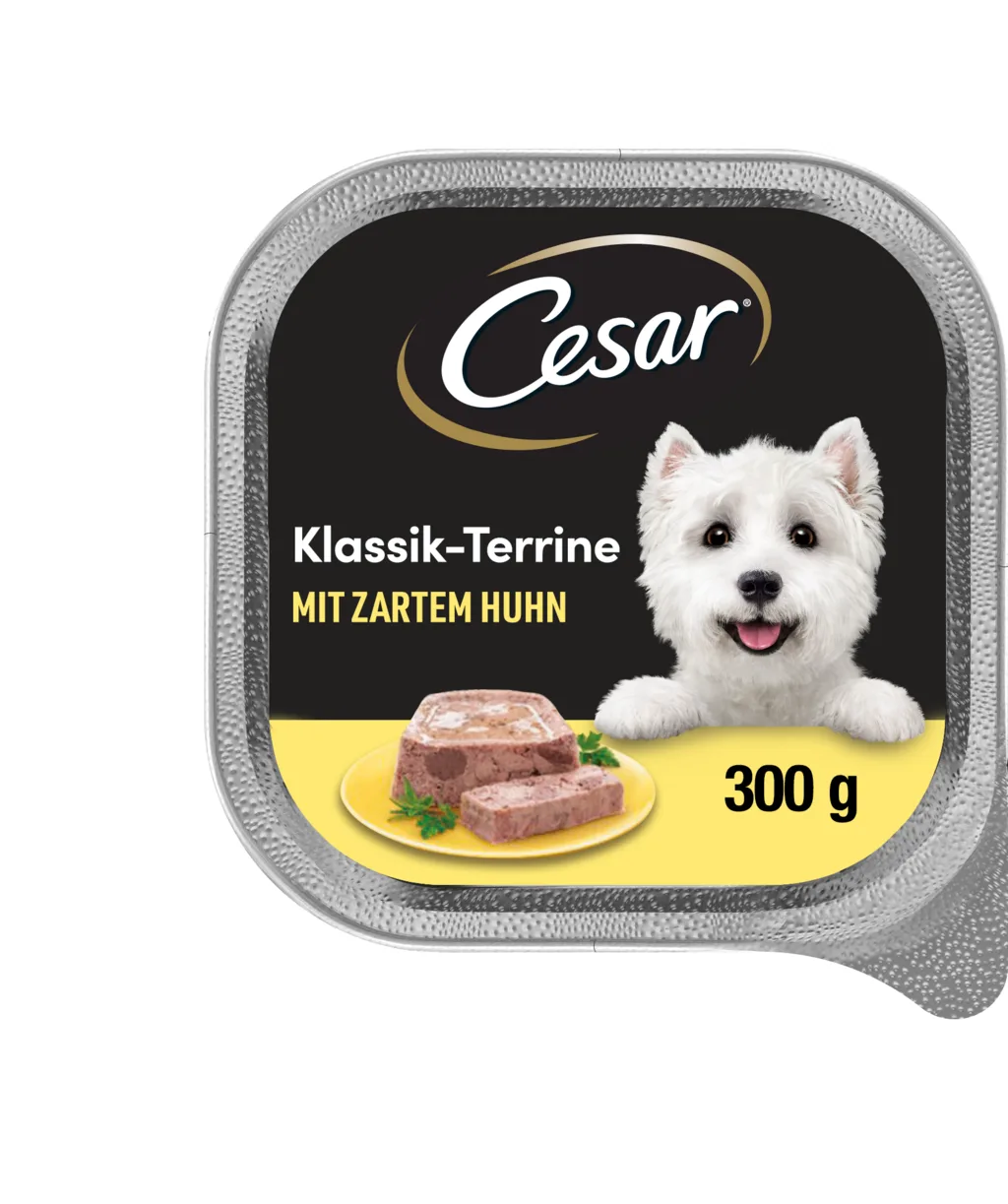 Klassik-Terrine mit zartem Huhn - 300 g von Cesar – Produktfoto