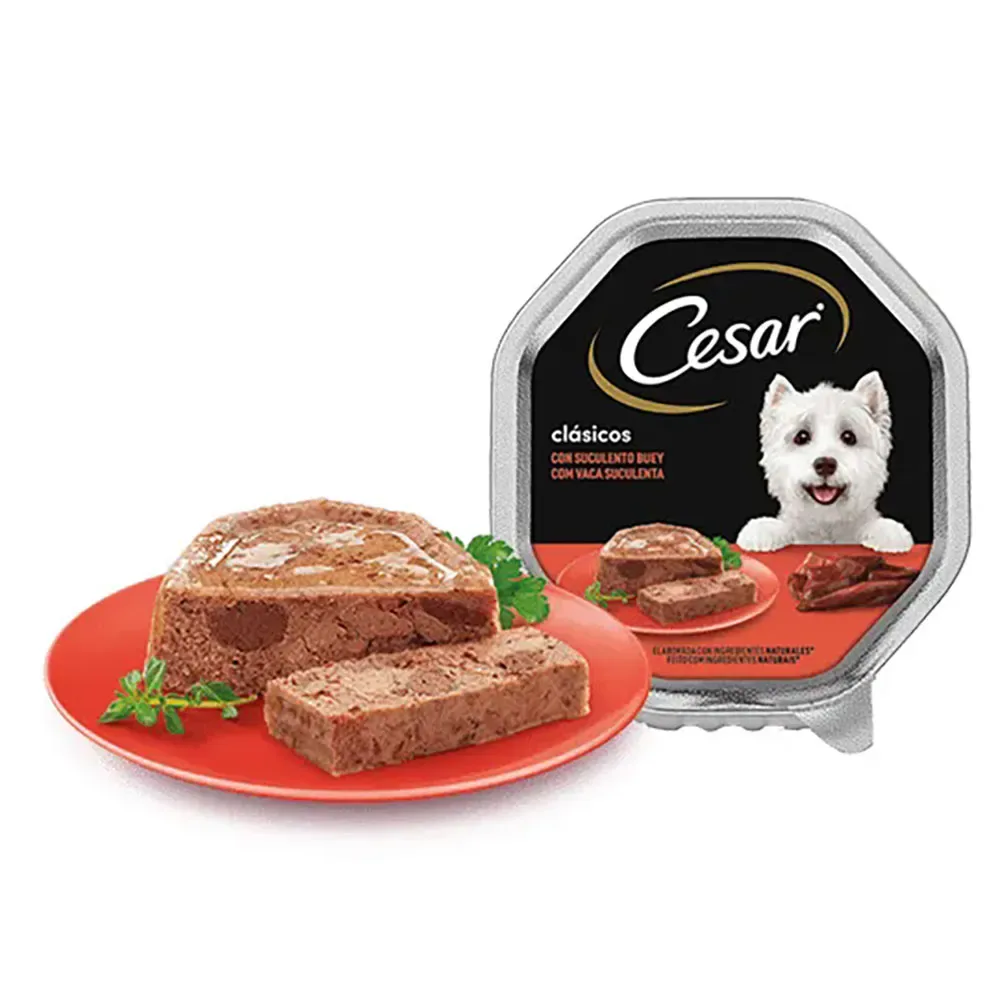 Natvoer Voor Honden 20+8x150g von Cesar – Produktfoto
