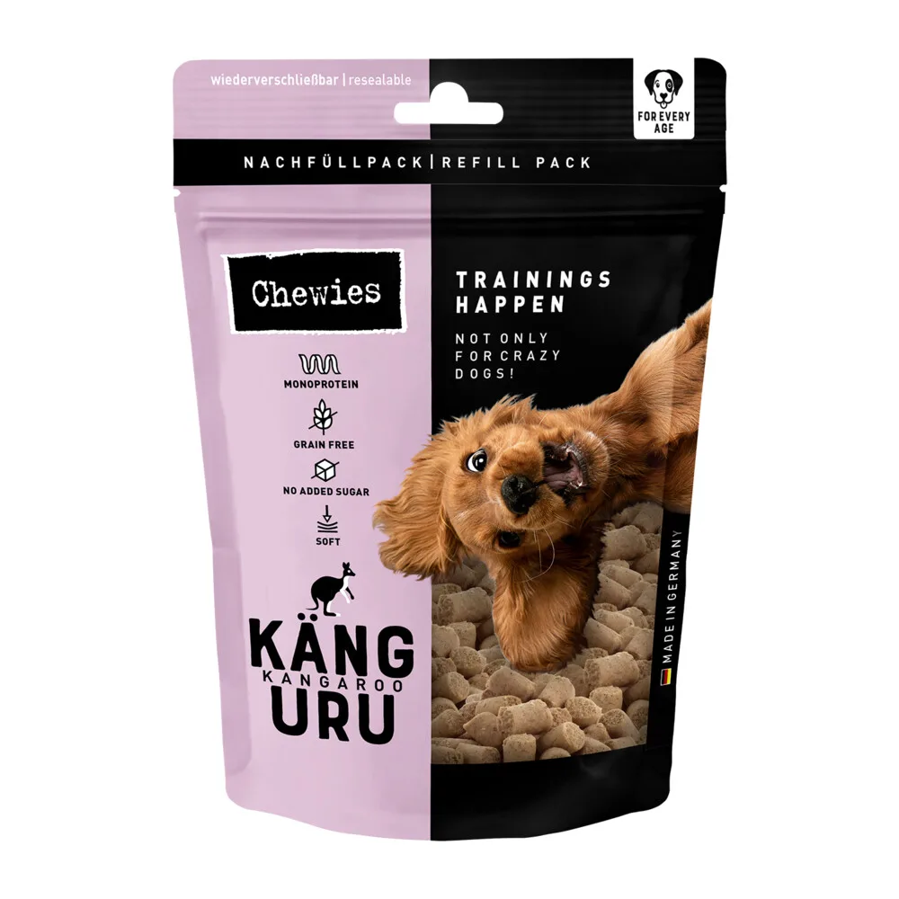 6x Chewies Trainingshapjes Hondensnacks Kangoeroe 175 gr by Chewies – product photo