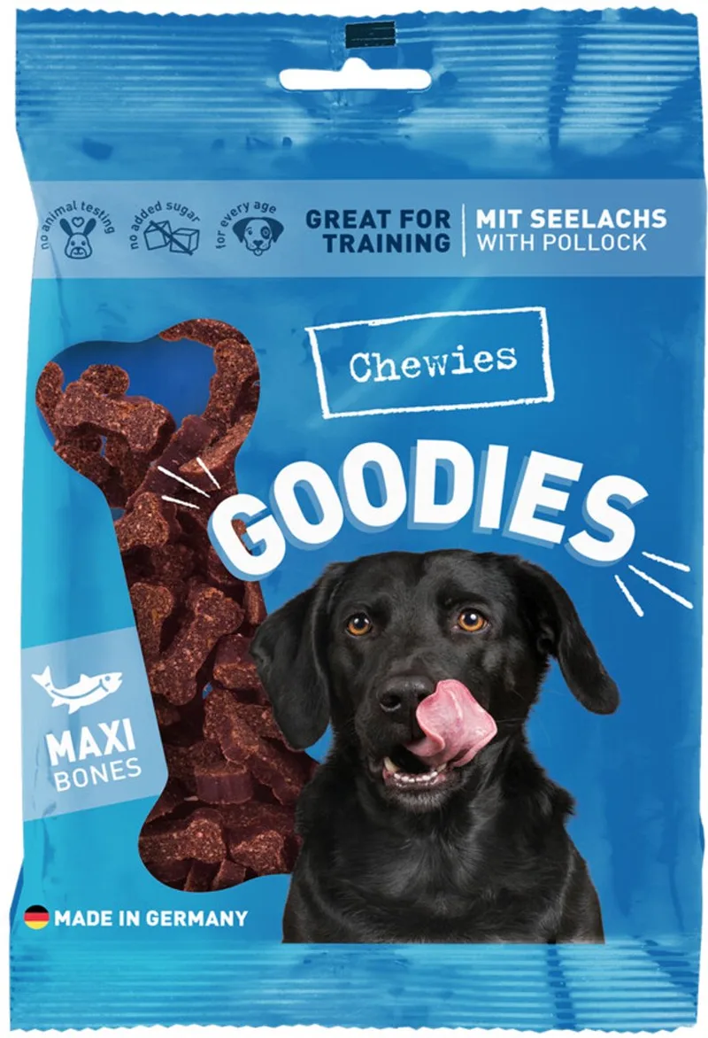 Goodies Hondensnacks Maxi Koolvis - 10 x 200 gr - Voordeelverpakking by Chewies – product photo